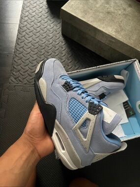Jordan Men’s Shoes Light Blue Black Gray